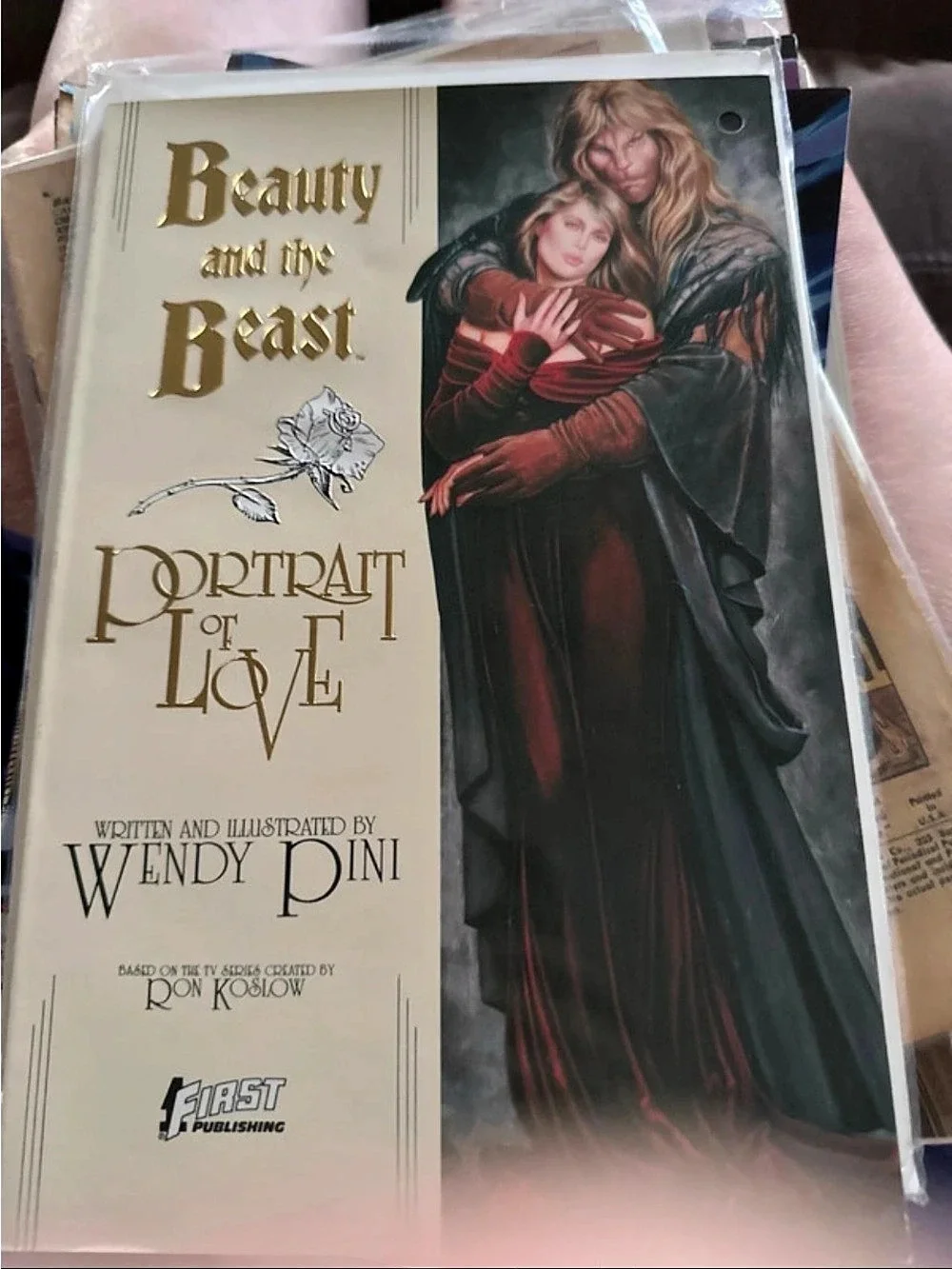 First Publishing Beauty and the Beast: Portrait of Love Book